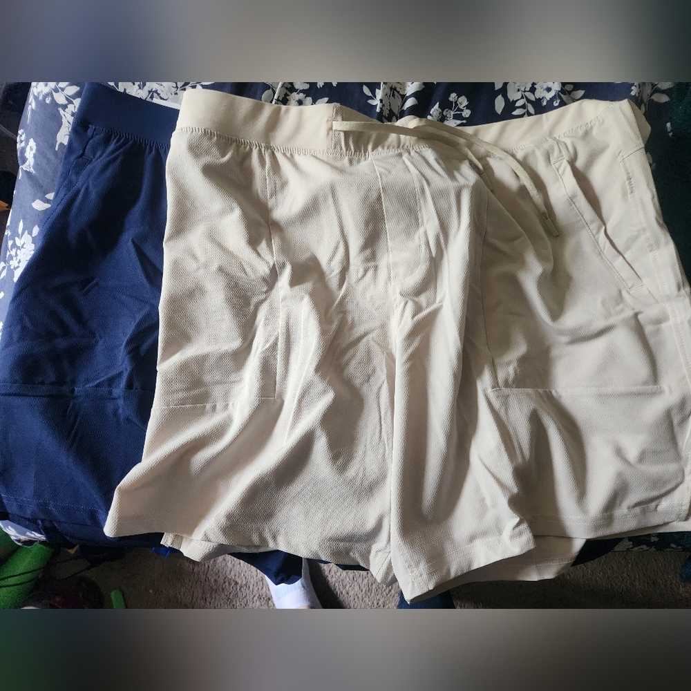 Crane Men's shorts 2 Pack Navy And Khaki